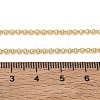 2MM Brass Double Link Chain Necklaces for Women KK-CBA2293-18G-5