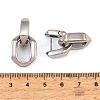 304 Stainless Steel Hoop Dangle Earrings for Women SA-CBAABBA-16P-2