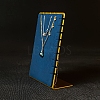 Velvet & Metal Necklace Organizer Display Stands PW-WG6C9FA-04-1