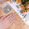 160Pcs 8 Styles Tibetan Style Alloy Beads FIND-PA0001-65B-3