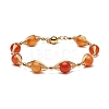 Natural Gemstone Beaded Bracelets Set for Men Women BJEW-TA00012-2
