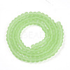 Transparent Glass Beads Strands GLAA-T032-T4mm-MD17-2