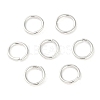 Brass Open Jump Rings KK-N254-45B-P-1