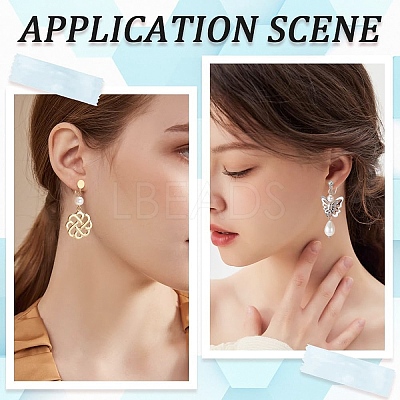 20Pcs 2 Colors Brass Ear Cuff Findings FIND-YW0009-95-1