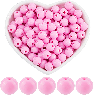 Opaque Acrylic Beads MACR-SP0001-27B-04-1