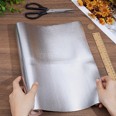 PVC Imitation Leather Fabric AJEW-WH20006-451B-1