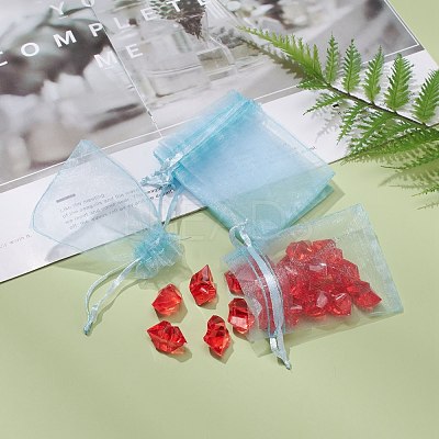 Organza Gift Bags with Drawstring OP-R016-7x9cm-08-1