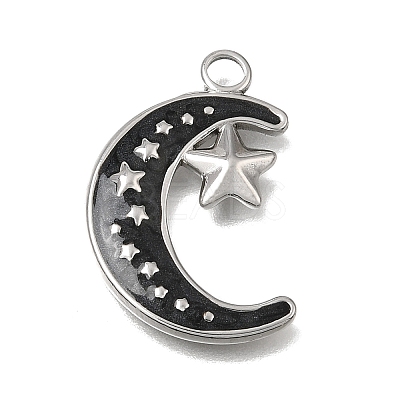 304 Stainless Steel Pendants STAS-N108-93P-1