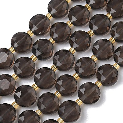 Natural Ice Obsidian Beads Strands G-C116-A191-01-1