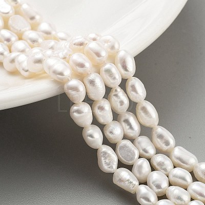 Natural Cultured Freshwater Pearl Beads Strands PEAR-P062-32D-1