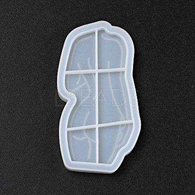 DIY Goddess Tray Palte Silicone Bust Statue Molds DIY-P070-B02-1