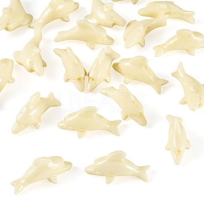 20Pcs Synthetic Coral Carved Beads CORA-TA0001-01B-1
