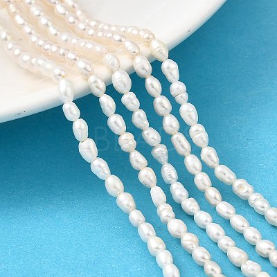 Natural Cultured Freshwater Pearl Beads Strands PEAR-I007-01L-01A-1