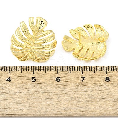Brass Stud Earring Findings LS-KK-Z099-04G-03-1