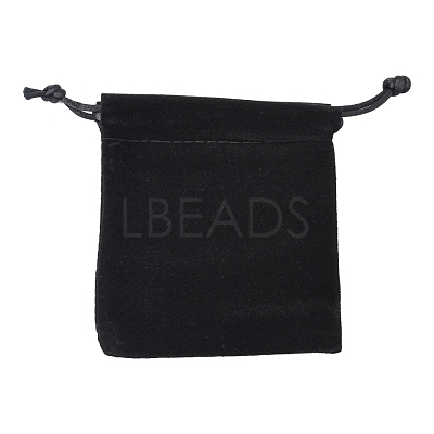 Rectangle Velvet Jewelry Bags X-TP-A001-9x10.5cm-2-1