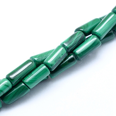Natural Malachite Beads Strands G-D0011-04A-1