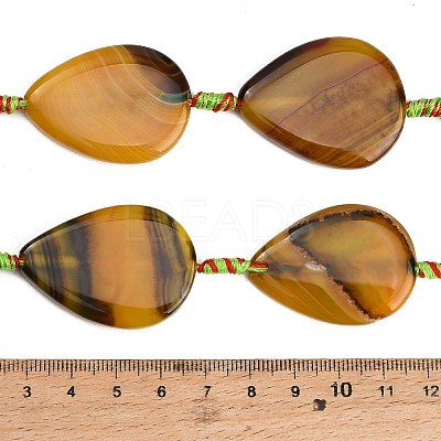 Natural Banded Agate/Striped Agate Beads Strands GG-CBAE0EB-01A-08-1