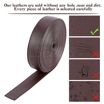 Flat PU Imitation Leather Cord LC-WH0006-05A-01-1