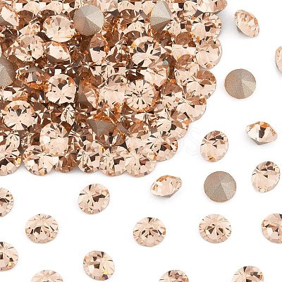 Preciosa&reg MAXIMA Crystal Round Stones Y-PRC-RBSS39-90300-1