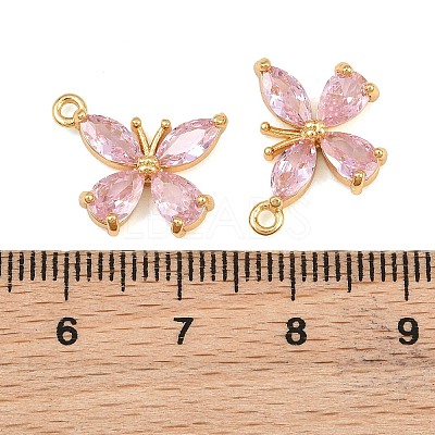 Brass Pave Cubic Zirconia Pendants CU-CBA7392-11G-02-1