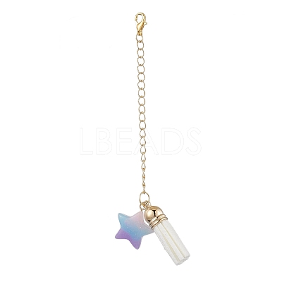 Resin Heart/Moon/Star Cup Charms HJEW-JM02071-1