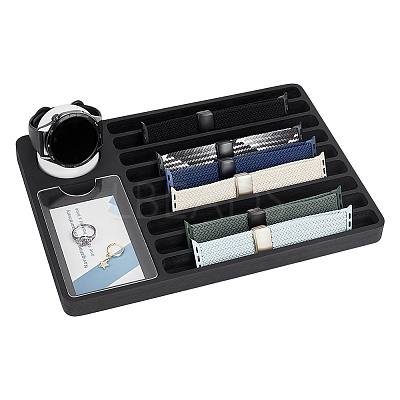 1Pc Bamboo Watchband Storage Boxes AJEW-PH0008-45B-1