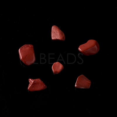 Natural Red Jasper Chip Beads G-M364-11A-1