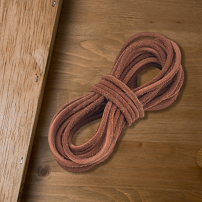 5M Cowhide Leather Cords for DIY Craft WL-GF0001-25B-04-1