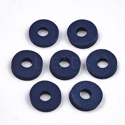 Handmade Polymer Clay Beads X-CLAY-Q251-6.0mm-47-1