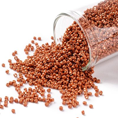 TOHO Round Seed Beads SEED-XTR15-PF0562F-1