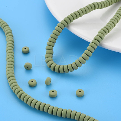 Handmade Polymer Clay Beads Strands CLAY-N008-008-202-1