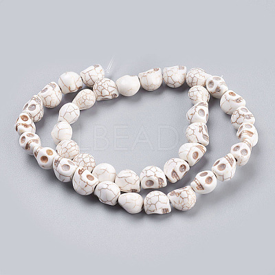 Gemstone Beads Strands X-TURQ-S105-10x10mm-09-1