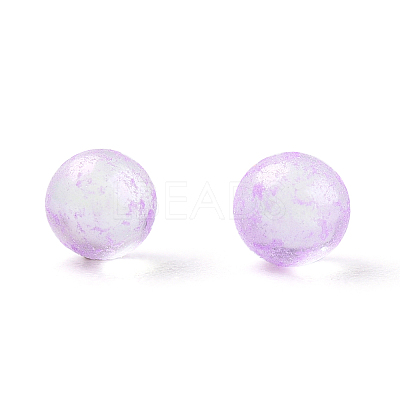 Luminous Transparent Glass Seed Round Beads GLAA-F124-D09-A-1