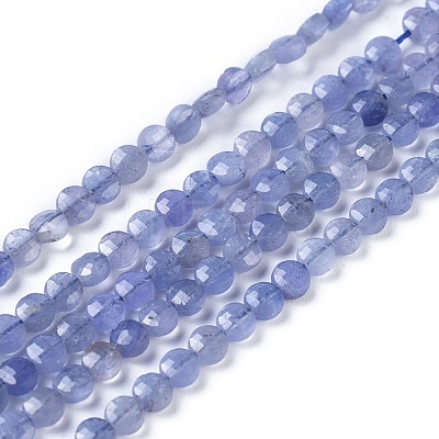 Natural Tanzanite Beads Strands G-I249-A29-1