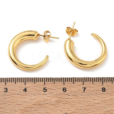 304 Stainless Steel Stud Earrings SA-CBA46AF-12G-1