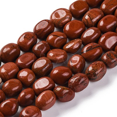 Natural Red Jasper Beads Strands LS-G-G146-A04-01-1