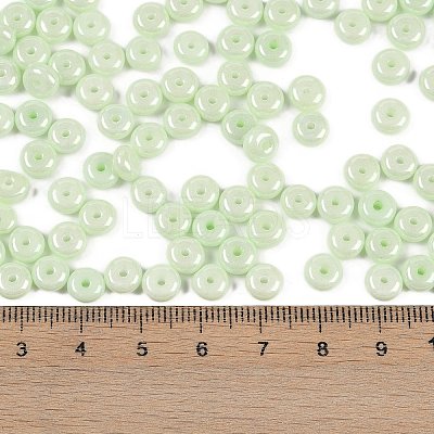 Opaque Colours Luster Glass Seed Beads SEED-P008-01C-02-1