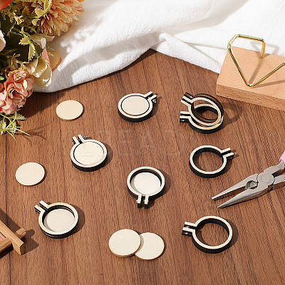 20 Boxs Wood Embroidery Hoops EMBR-SC0001-04B-1