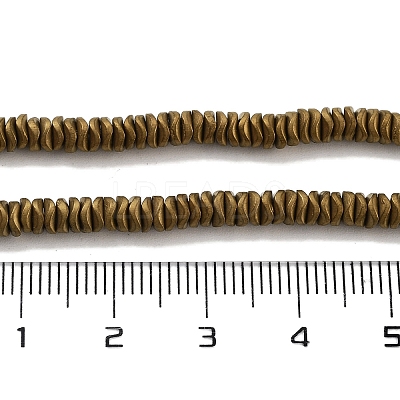 Electroplated Synthetic Non-magnetic Hematite Beads Strands G-H020-M01-16-1