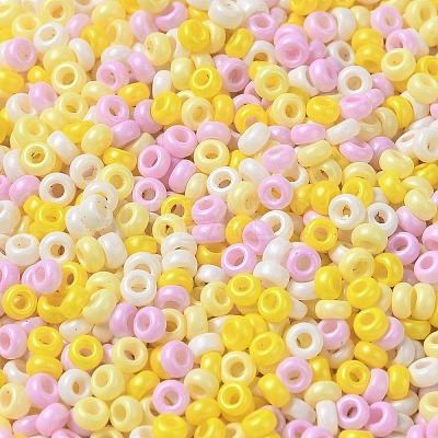 Baking Paint Glass Seed Beads SEED-P006-03A-14-1
