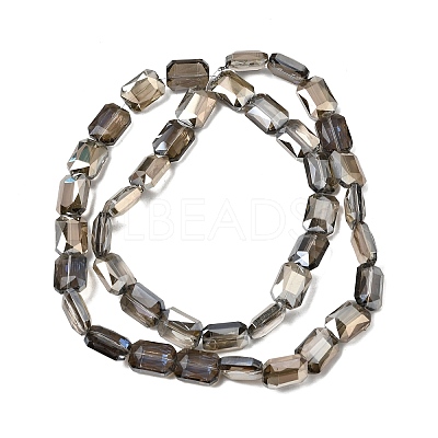 Electroplated Glass Beads EGLA-H002-A-12-1