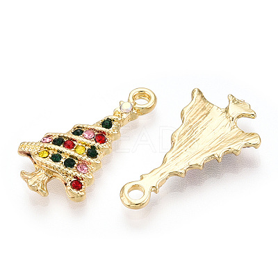 Alloy Colorful Rhinestone Pendants LS-PALLOY-Q441-033-RS-1