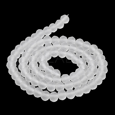 Transparent Glass Beads Strands EGLA-A044-T6mm-MD19-1