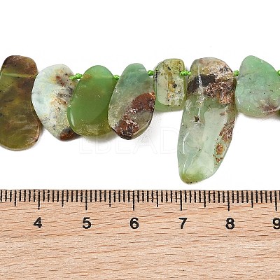 Natural Chrysoprase Beads Strands GG-CBA3D9B-14B-1