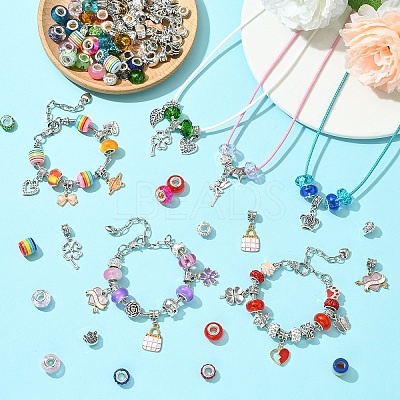 DIY Jewelry Making Bracelets and Necklace Kits DIY-YW0012-26-1