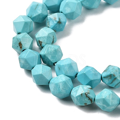 Natural Magnesite Beads Strands G-P598-B01-01-1