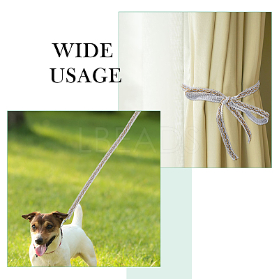 14.5M Polyester Lace Trim Ribbon OCOR-WH0101-244B-1