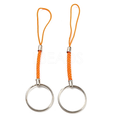 Polyester Cord Mobile Straps FIND-G063-04P-03-1