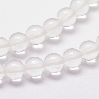 Natural Quartz Crystal Beads Strands G-N0218-01-2mm-1