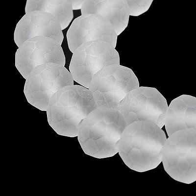Transparent Glass Beads Strands EGLA-A044-T6mm-MD19-1